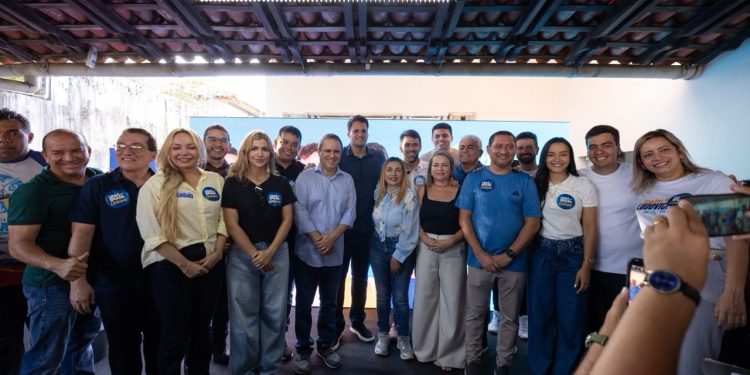 ORLEANS BRANDÃO REAFIRMA IMPORTÂNCIA DE PEDRO LUCAS PARA A CHAPA MAJORITÁRIA DURANTE LANÇAMENTO DE SUA PRÉ-CANDIDATURA AO SENADO