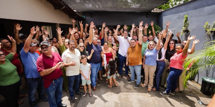 Orleans recebe apoio do prefeito Marcio Viana e apresenta propostas para Godofredo Viana