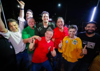Orleans Brandão inicia campanha com adesivaços, multidões nas ruas e forte adesão popular
