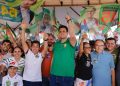 Ao lado do ex-prefeito Cicin, Orleans Brandão intensifica campanha em Estreito e inaugura comitê na cidade