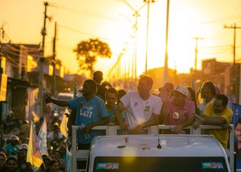 Cidelândia vive tarde de mobilização com carreata de Orleans Brandão