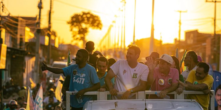 Cidelândia vive tarde de mobilização com carreata de Orleans Brandão