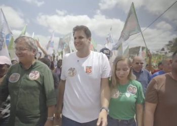 Em Nina Rodrigues, Orleans Brandão destaca união política e firma compromisso com futuros investimentos